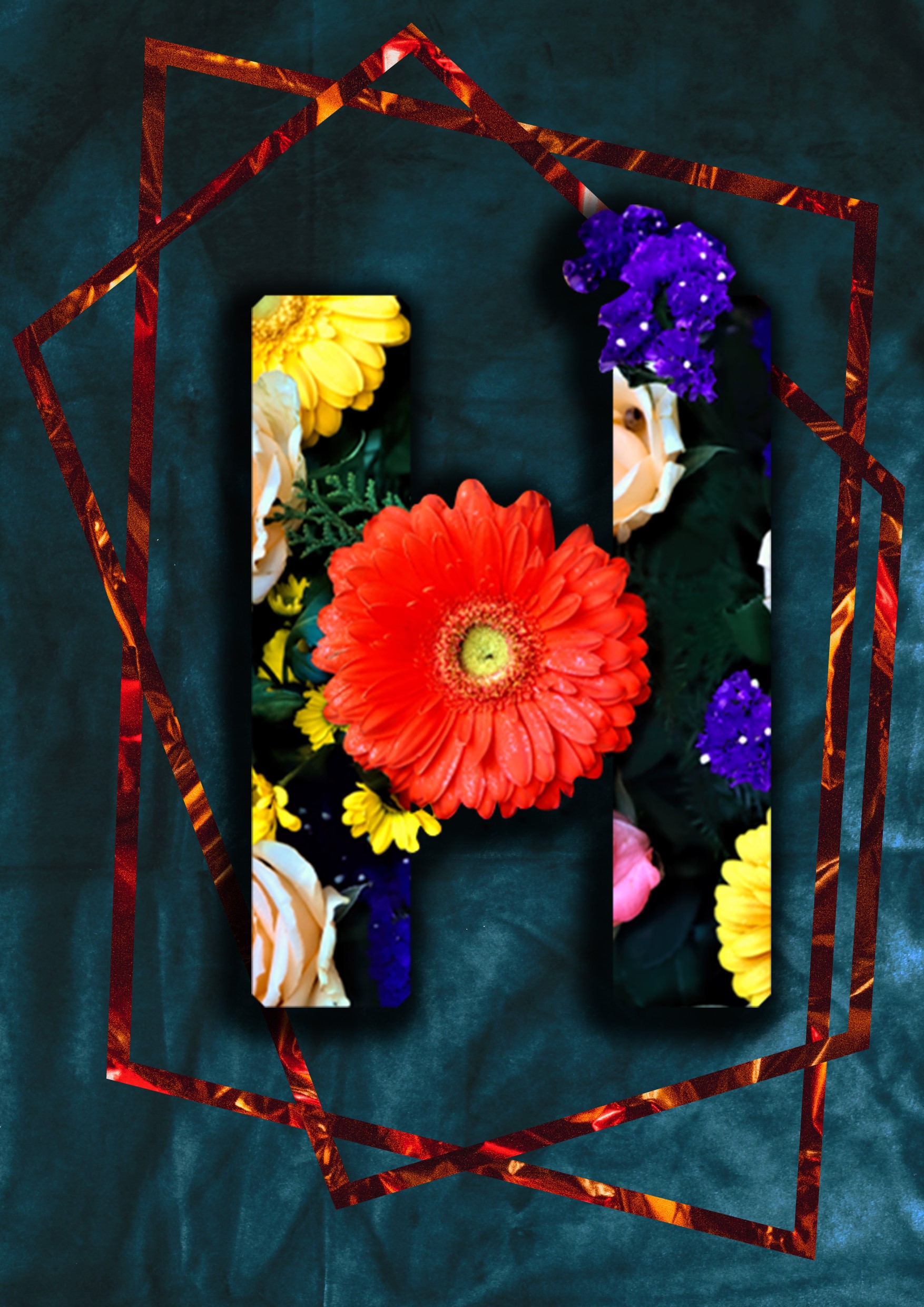 Floral Card Design - H - 03.04